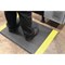 5 Star Anti-Fatigue Textured Top Mat, 600 x 900mm, Black/Yellow