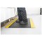 5 Star Anti-Fatigue Deckplate Mat, 600 x 900mm, Black/Yellow
