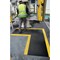 5 Star Anti-Fatigue Deckplate Mat, 600 x 1000mm, Black/Yellow