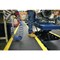 5 Star Anti-Fatigue Safety Deckplate Mat, 1500mm x 15m, Black/Yellow