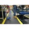 5 Star Anti-Fatigue Safety Deckplate Mat, 1500x1000mm, Black/Yellow