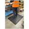 5 Star Anti-Fatigue Bubble Safety End Mat, 600x900mm, Black Nitrile