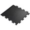 5 Star Anti-Fatigue Bubble Interlock End Mat, 500x500mm, Black