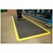 5 Star Anti-Fatigue Bubble Middle Mat, 900x1200mm, Black/Yellow Nitrile