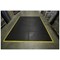 5 Star Anti-Fatigue Bubble Connect Corner Mat, 500x500mm, Black/Yellow Nitrile