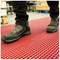 5 Star PVC Anti-Slip Floor Mat, 590mm x 10m, Red