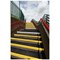 5 Star GRP Anti-Slip Stair Tread, 2m x 345x55mm, Black/White