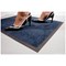 5 Star Washable Indoor Entrance Door Mat, 600mmx850mm, Black/Blue