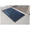 5 Star Washable Indoor Entrance Door Mat, 1.15x1.75m, Black/Blue