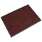5 Star Washable Indoor Entrance Door Mat, 600mmx850mm, Black/Red