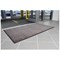 5 Star Washable Indoor Entrance Door Mat, 600mmx850mm, Black/Steel