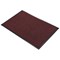 5 Star Heavy Duty Ribbed Door Mat, 800 x 1200mm, Red