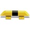 Collision Protection Bar for Indoor Use 86x400mm Ylw/Blk FS781321