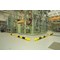 Collision Protection Bar for Indoor Use 86x800mm Ylw/Blk FS781727