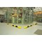 Collision Protection Bar for Indoor Use 86x1200mm Ylw/Blk FS782359