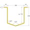 Traffic-Line Wall Mtd Cable/Hose Protect In 300x292x230 Ylw FS783370