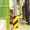 Heavy Duty Pallet Rack Protector Right Prof 400x5 Ylw/Blk FS784698