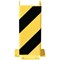 Heavy Duty Pallet Rack Protector U Prof 400x6 Ylw/Blk FS786319