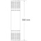 Traffic-Line Pallet Racking Protector Plastic 550x162x115 Ylw FS786807