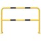 Traffic-Line Steel Hoop Guard for Outdoor 1000x1500 Ylw/Blk