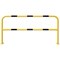 Traffic-Line Steel Hoop Guard for Outdoor 1000x2000 Ylw/Blk