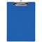 5 Star A4 Durable Plastic Clipboard - Transparent Blue 5 Star A4 Durable Plastic Clipboard - Transparent Blue