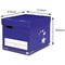 5 Star Superstrong Archive Storage Boxes, Foolscap, Blue, Pack of 10