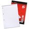 5 Star Headbound Refill Pad, A4, 70gsm, Feint Ruled, 4-Hole Punched, 80 Sheets, Pack of 10