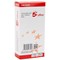 5 Star Ball Pen Retractable, Blue, Pack of 20