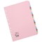 5 Star Subject Dividers, 20-Part, A4, Assorted, Pack of 10