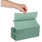 5 Star Z-Fold Hand Towels, Green, 12 Sleeves of 250 Towels