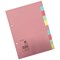 5 Star Subject Dividers, 10-Part, A5, Assorted