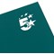 5 Star Hard Cover Wirebound Notebook, A4, Ruled, 140 Pages, Teal, Pack of 5