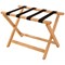 York Wooden Luggage Rack Light Wood