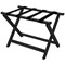York Wooden Luggage Rack Black