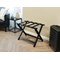 York Wooden Luggage Rack Black