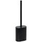 Sana Silicone Toilet Brush and Holder Black 10766
