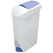 Pedal Operated Sanitay Bin, 20 Litre, White/Blue Pedal Operated Sanitay Bin, 20 Litre, White/Blue
