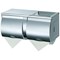 Double Toilet Roll Holder, Stainless Steel