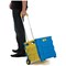 Proplaz Blue and Yellow Large Folding Box Truck GI041Y