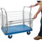 Mesh Sided Platform Trolley (Fitted with 4 x 130mm rubber castors) PPU23Y