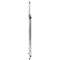 Climb-It Slim Aluminium Step Ladder with Handrail, 3 Tread, Silver