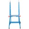 Climb-It Open Back Loading Step, 2 Tread, Powder Coated Blue