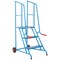 Climb-It Open Back Loading Step, 3 Tread, Powder Coated Blue Climb-It Open Back Loading Step, 3 Tread, Powder Coated Blue