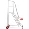 Climb-It Open Back Loading Step, 4 Tread, Galvanised Silver