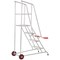 Climb-It Open Back Loading Step, 4 Tread, Galvanised Silver