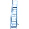 Climb-It Warehouse Safety Steps, 10 Tread, Blue