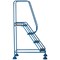 Climb-It Domed Feet Anti Slip Step, 4 Tread, Blue