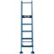 Climb-It Domed Feet Anti Slip Step, 5 Tread, Blue