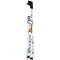 Climb-It Professional Aluminium Step Ladder with Carry Handle, 3 Tread, Silver